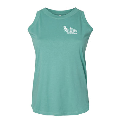 NJ Sharing Network - Relaxed Fine Jersey Tank - Saltwater SS3592