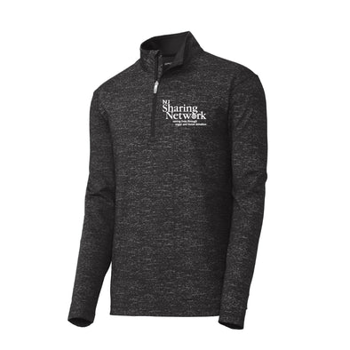 NJ Sharing Network - Stretch 1/2 Zip Pullover - SMST850