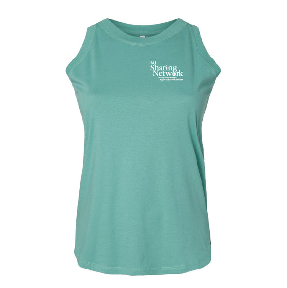 NJ Sharing Network - Relaxed Fine Jersey Tank - Saltwater SSW23152