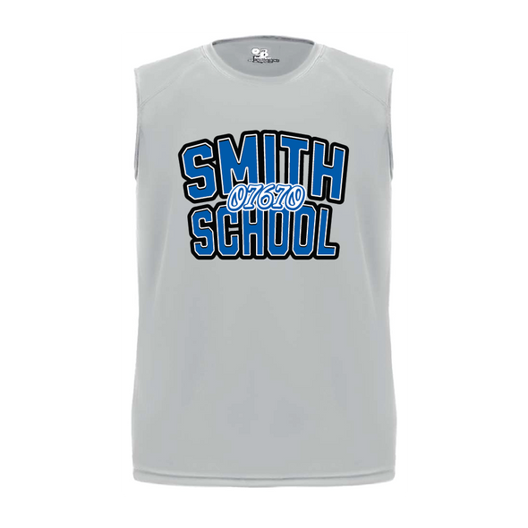 Smith - Sleeveless Performance Shirt - Silver Grey