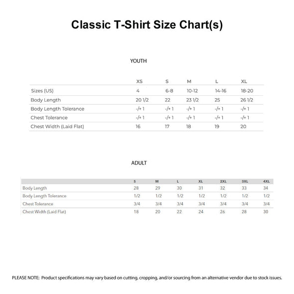 Robin Hood - Raw Edge Bottom - Classic T-Shirt - White