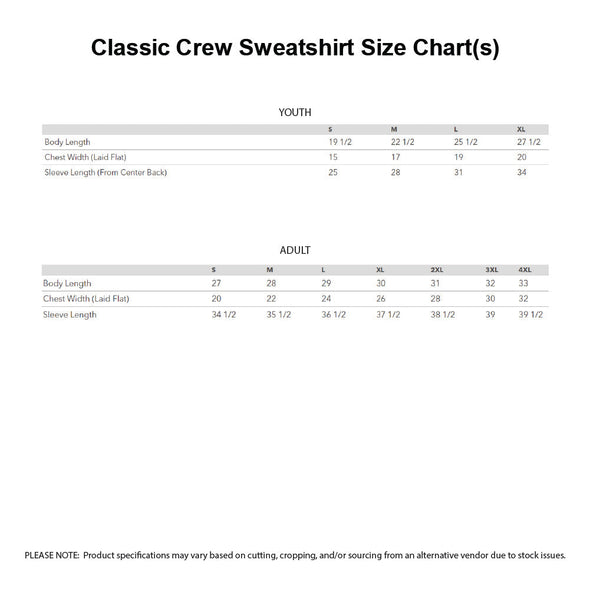 Smith - Classic Crewneck Sweatshirt w/ Raw Edge Bottom - White