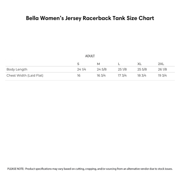 EHS Dance - Bella Women's Jersey Racerback Tank - Black