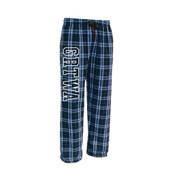 GRTWA - Flannel Pants - Navy/Columbia