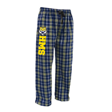 HMS - Flannel Pants - Blue/Yellow Gold