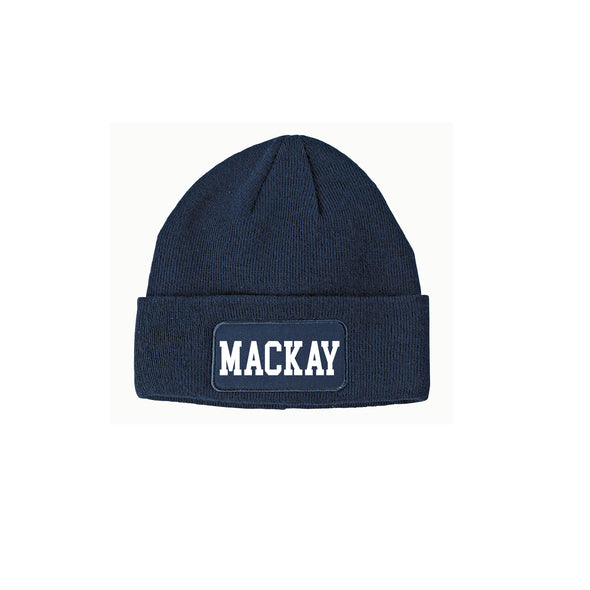 Mackay - Patch Beanie - Navy