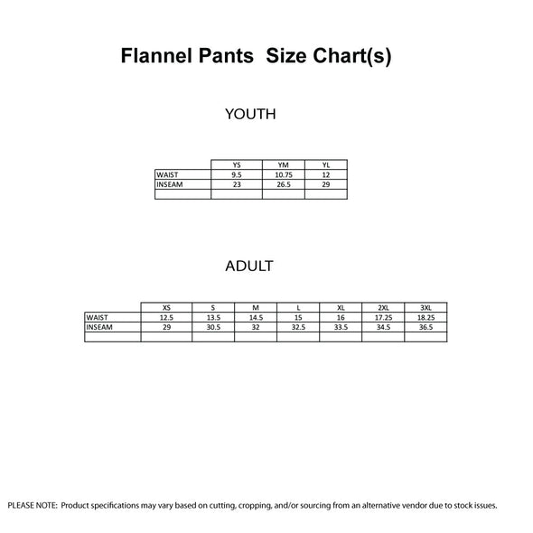 Smith - Flannel Pants - Navy/Carolina