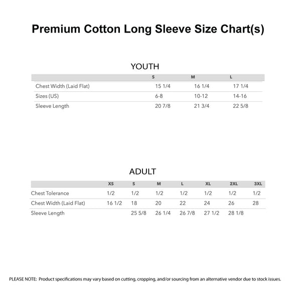 Jefferson - Bella Premium Cotton Long Sleeve T Shirt - Heather Grey