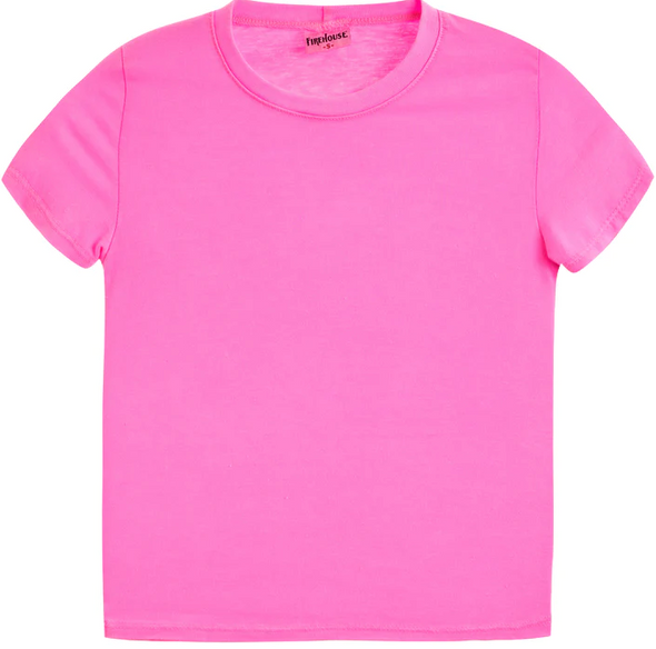 Firehouse Short Sleeve Soft Tee - Neon Pink