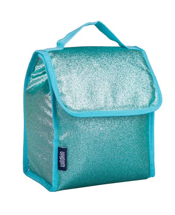 Glitter Lunch Box - Aqua