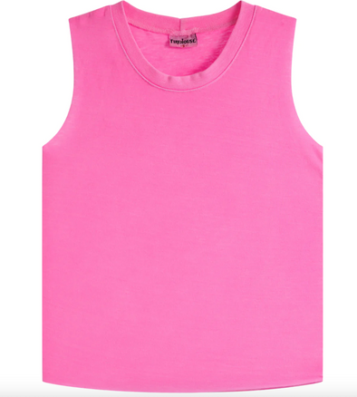 Firehouse Muscle Tank - Neon Pink