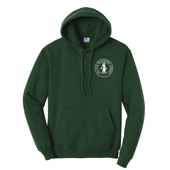Allied Beverage - Classic Pullover Hoodie - Forest Green