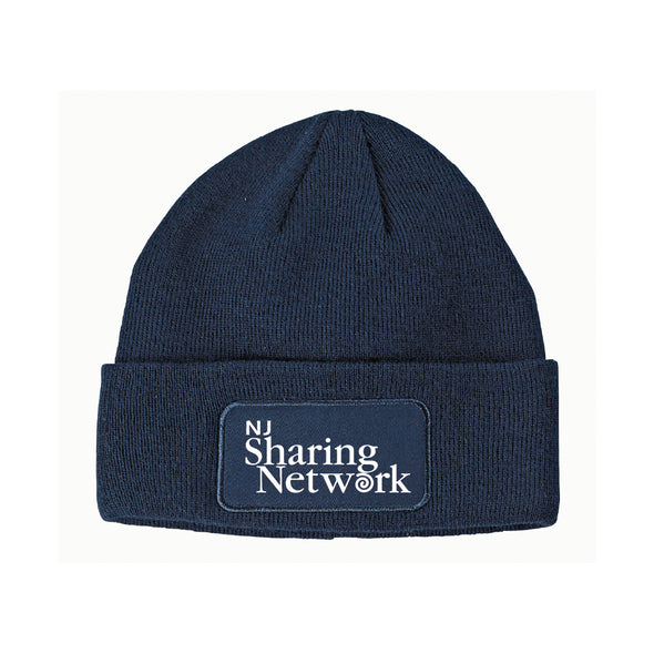 NJ Sharing Network - Patch Beanie Navy