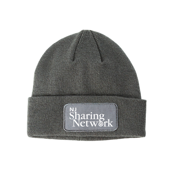 NJ Sharing Network - Patch Beanie Grey