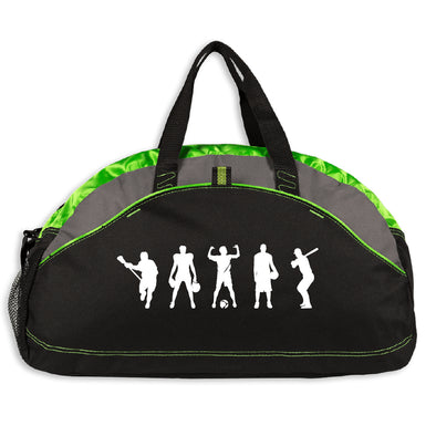 Sports Duffel - Black/Lime