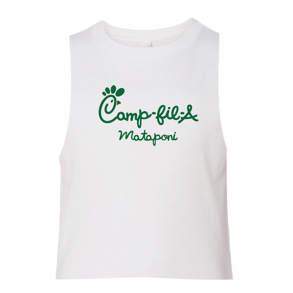 Camp-fil-a Cropped Muscle Shirt