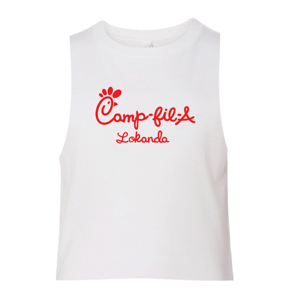 Camp-fil-a Cropped Muscle Shirt