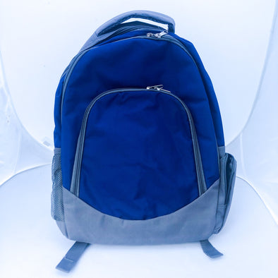 Navy and Grey Backpack