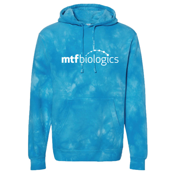 MTF Biologics - Independent Trading Tie-Dyed Hooded Sweatshirt - Blue