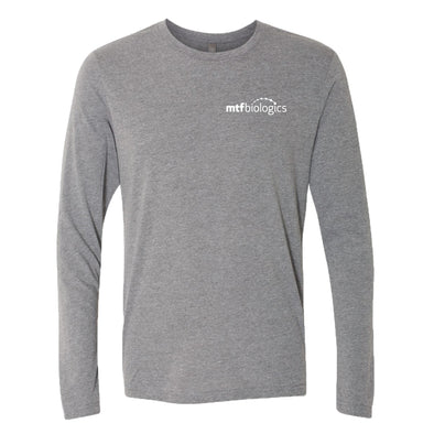 MTF Biologics - Triblend Long Sleeve Crew - Grey