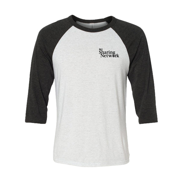 NJ Sharing Network - Bella Triblend 3/4 Sleeve Baseball Shirt - SS3200