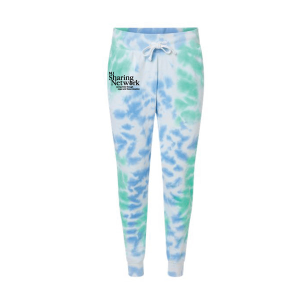 NJ Sharing Network - Tie Dye Fleece Joggers - SS8884