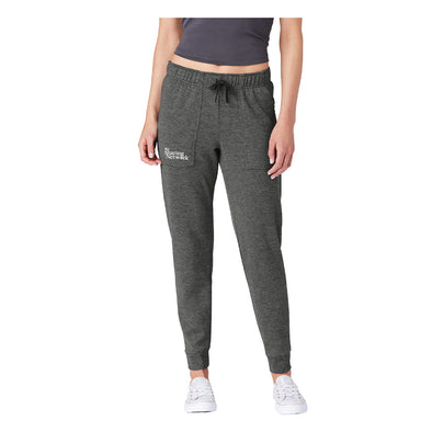 NJ Sharing Network - Ladies Tri-Blend Fleece Jogger - SMLST299