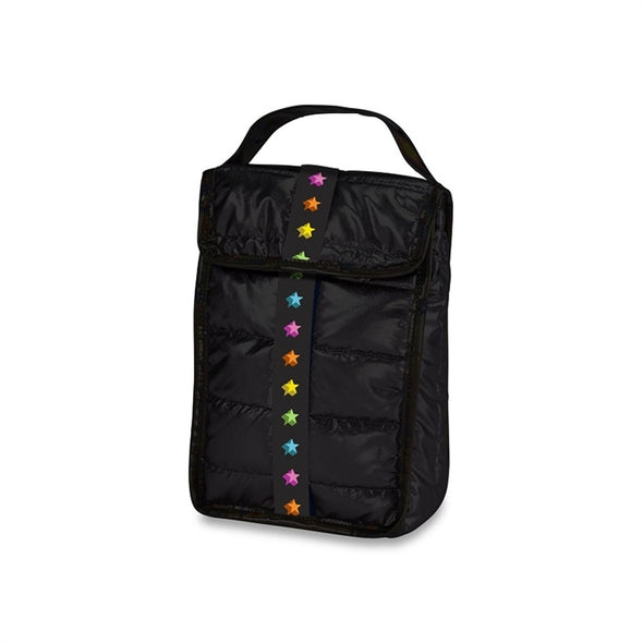 Rainbow Stars Insulated Puffer Snack Bag