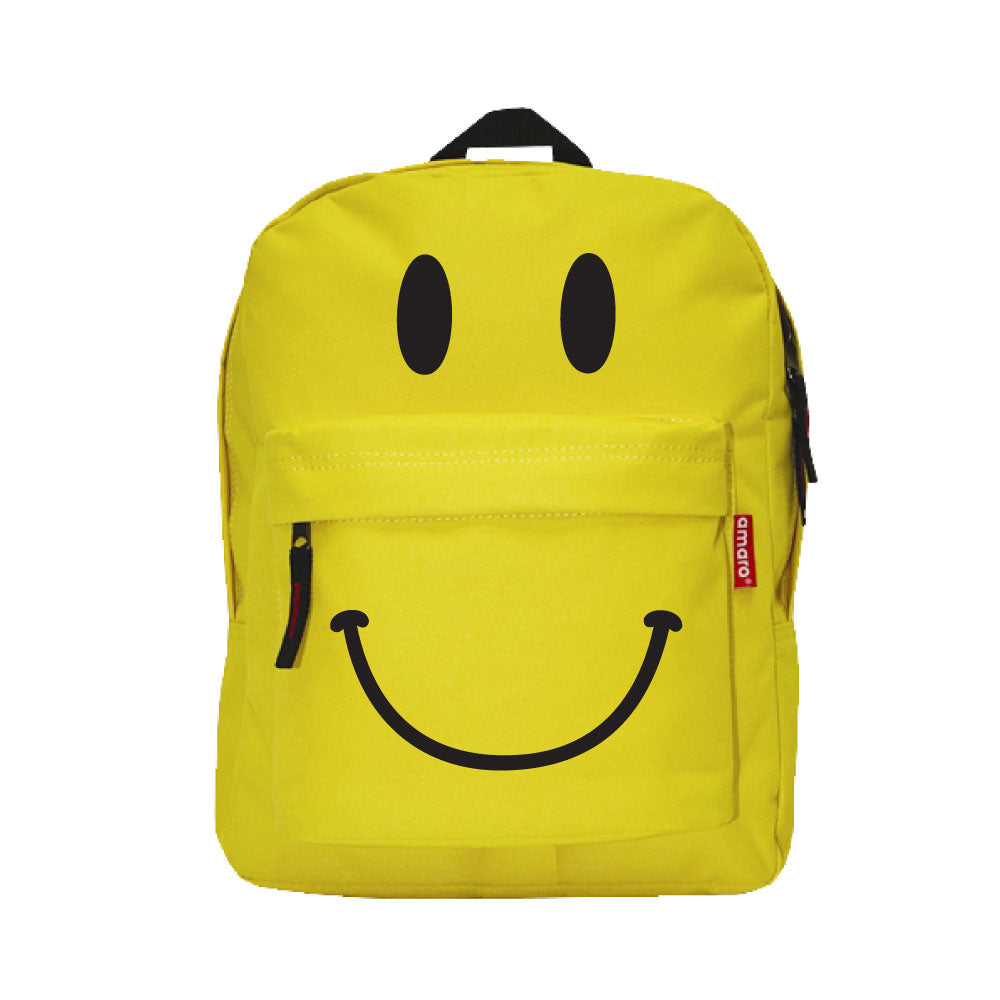 smiley face bag