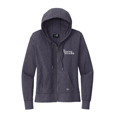 NJ Sharing Network - Thermal Full-Zip Hoodie - SMNEA141