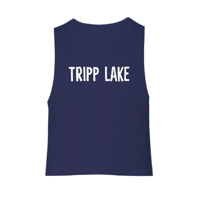 Tall Font Camp Muscle Tank