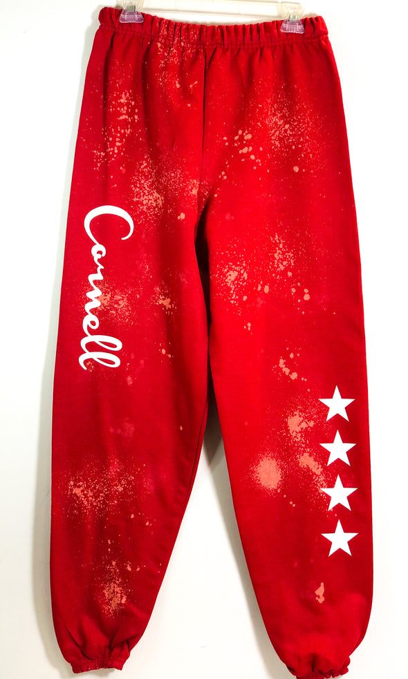 College Star Acid Wash Sweatpants