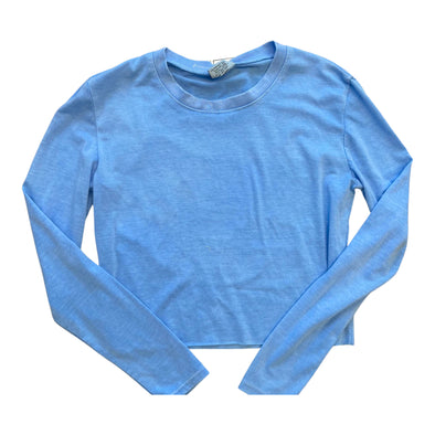 Neon Blue Long Sleeve Soft Tee - Firehouse