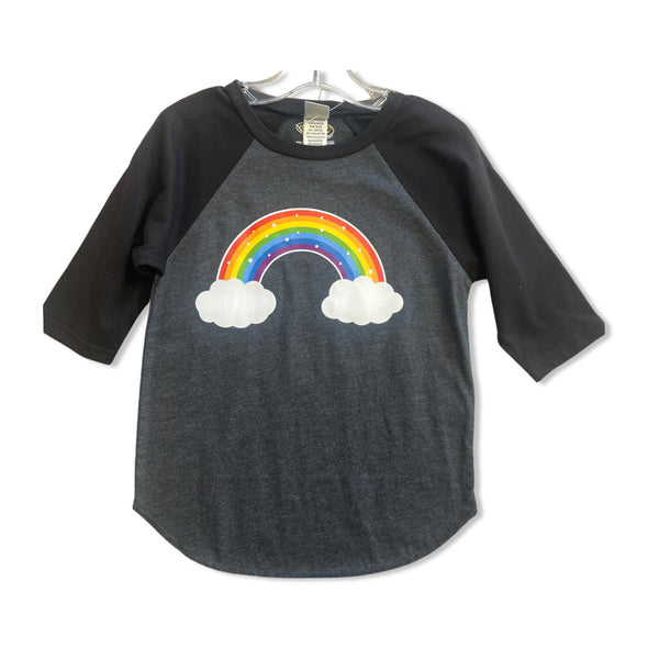 Star Rainbow Baseball Tee