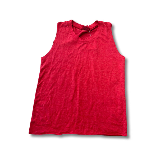 Firehouse Muscle Tank - Heather Red