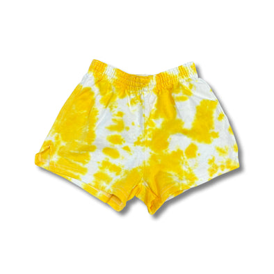 Yellow Tie-Dye Soffe Short